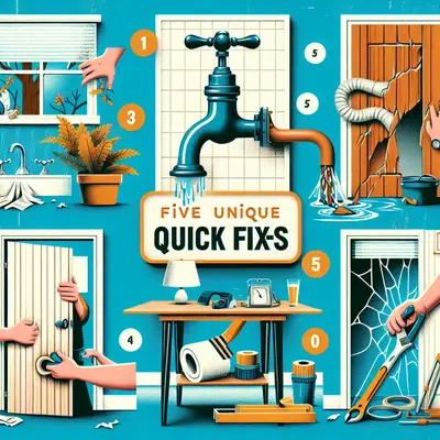 Five Unique Quick Fixes for Common Household Woes