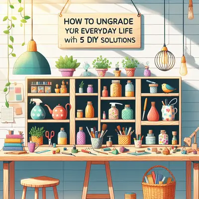 How to Upgrade Your Everyday Life with 5 Ingenious DIY Solutions