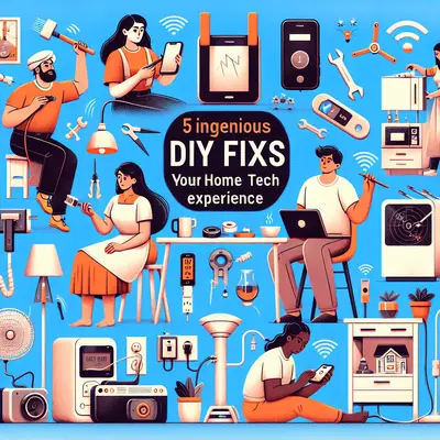 5 Ingenious DIY Fixes to Upgrade Your Home Tech Experience