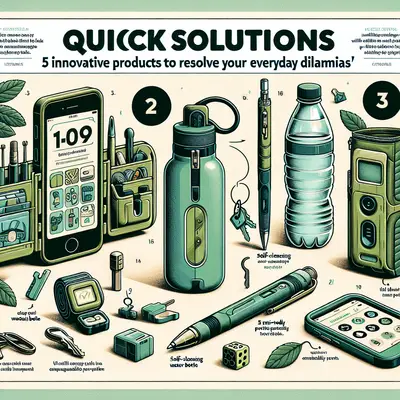 Quick Solutions: 5 Innovative Products to Resolve Your Everyday Dilemmas