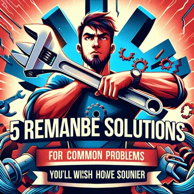 5 Remarkable Solutions for Common Problems You'll Wish You Knew Sooner