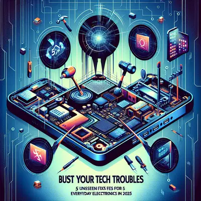 Bust Your Tech Troubles: 5 Unseen Fixes for Everyday Electronics in 2025