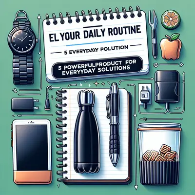 Elevate Your Daily Routine: 5 Powerful Products for Everyday Solutions