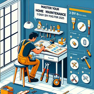 Master Your Home Maintenance: 5 Easy DIY Fixes for 2025