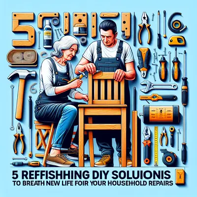 5 Refreshing DIY Solutions to Breathe New Life into Your Household Repairs