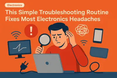 This Simple Troubleshooting Routine Fixes Most Electronics Headaches