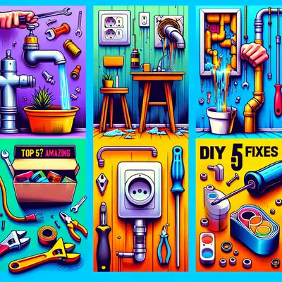 Top 5 Amazing DIY Fixes for Your Household Woes