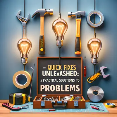 Quick Fixes Unleashed: 5 Practical Solutions to Everyday Problems