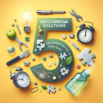 Quick Fixes 101: 5 Uncommon Solutions to Everyday Challenges