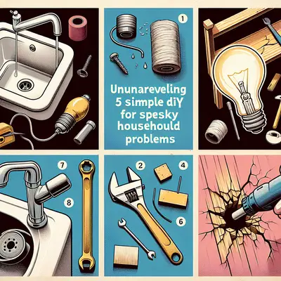 The 2025 Guide: Unraveling 5 Simple DIY Fixes for Pesky Household Problems