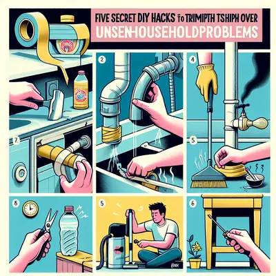 Five Secret DIY Hacks to Triumph Over Unseen Household Problems