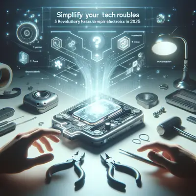 Simplify Your Tech Troubles: 5 Revolutionary Hacks to Repair Electronics in 2025