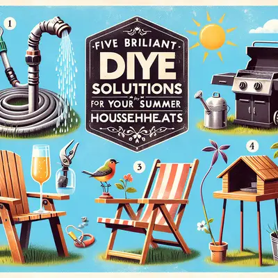 Five Brilliant DIY Solutions for Your Summer Household Headaches