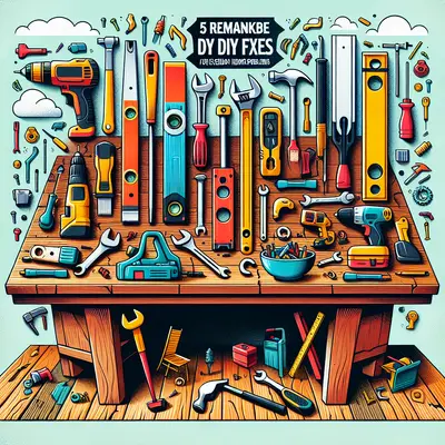 5 Remarkable DIY Fixes for Everyday Home Repair Problems