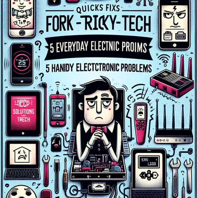 Quick Fixes for Tricky Tech: 5 Handy Solutions for Everyday Electronic Problems