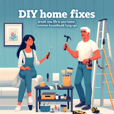 Breathe New Life into Your Home: 5 DIY Fixes to Common Household Hang-ups
