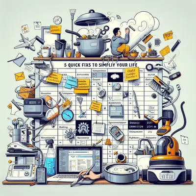 5 Quick Fixes to Simplify Your Life: Uncomplicated Solutions to Everyday Problems