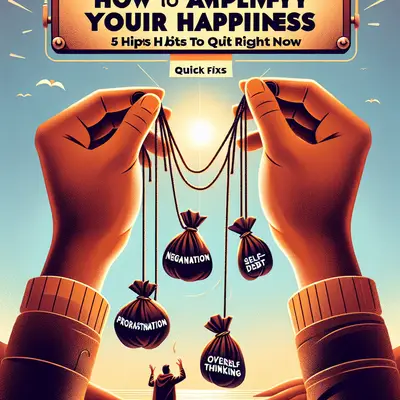 How to Amplify Your Happiness: 5 Habits to Quit Right Now