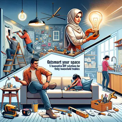 Outsmart Your Space: 5 Innovative DIY Solutions for Tricky Household Troubles