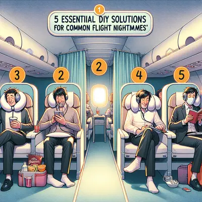 5 Essential DIY Solutions for Common Flight Nightmares