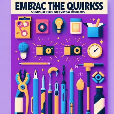 Embrace the Quirks: 5 Unusual Fixes for Everyday Problems